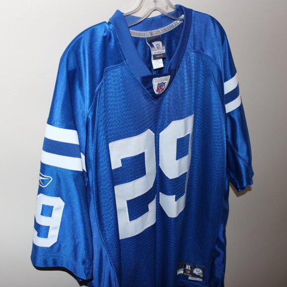 near mint vintage Joseph ADDAI #29 Indianapolis Colts NFL Reebok stitched jersey - Picture 13 of 13